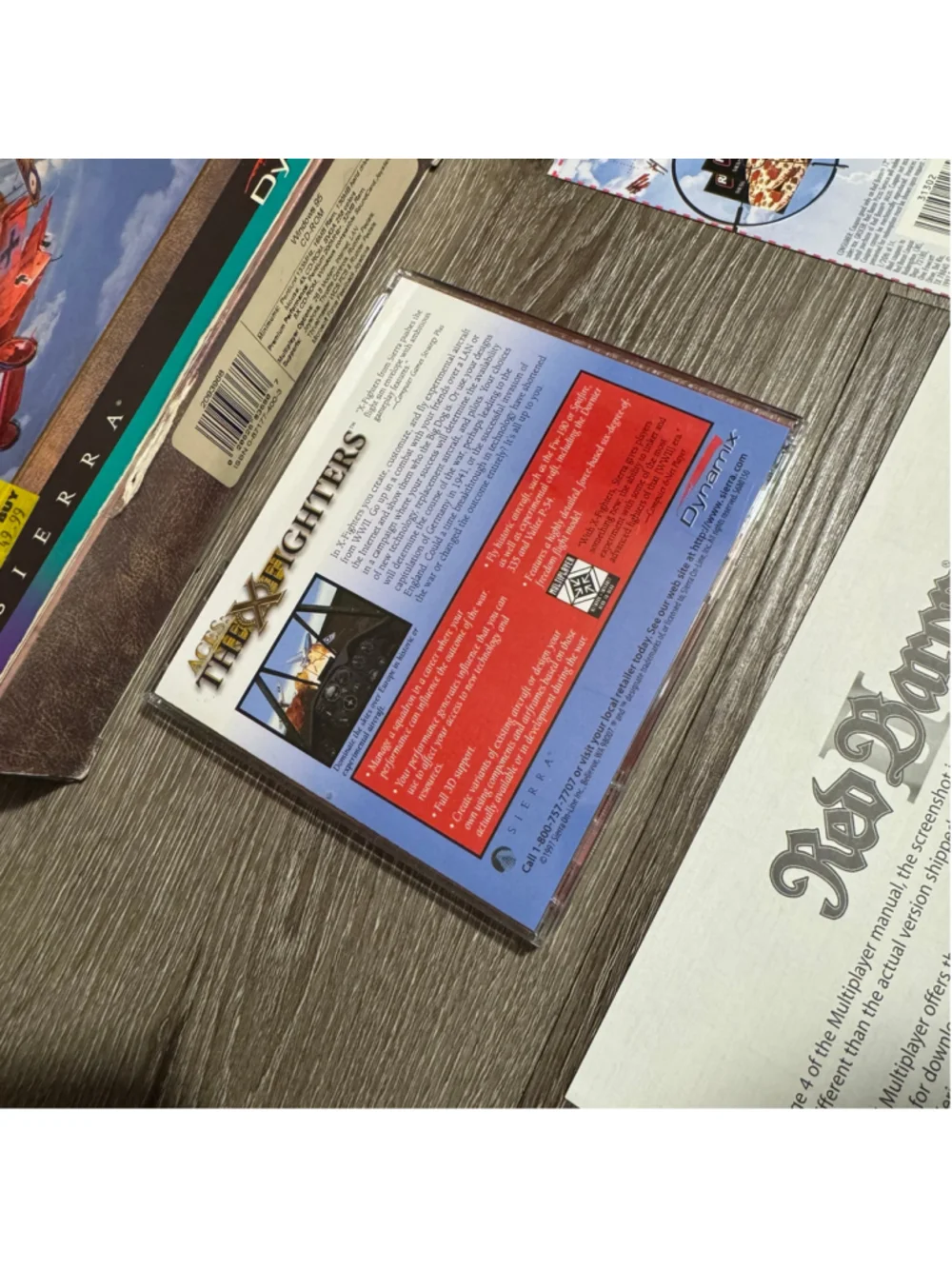 Red Baron II (Big Box PC, 1997) CIB, Near-Mint Disc, W/ Manual, Registration Etc